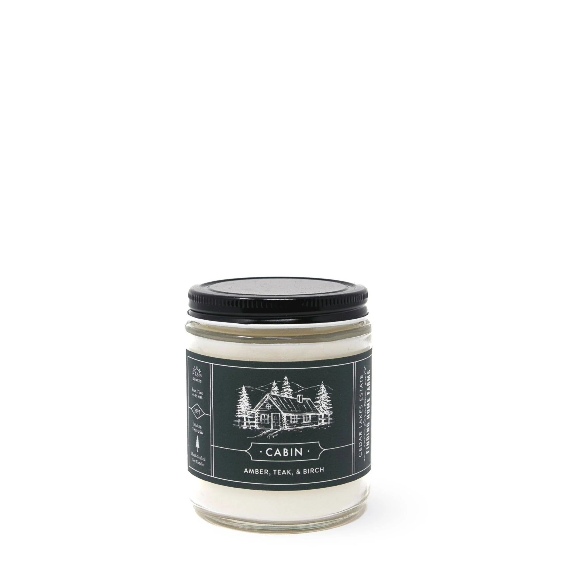Soy Candle, Cabin, Woody Scent - Image 2