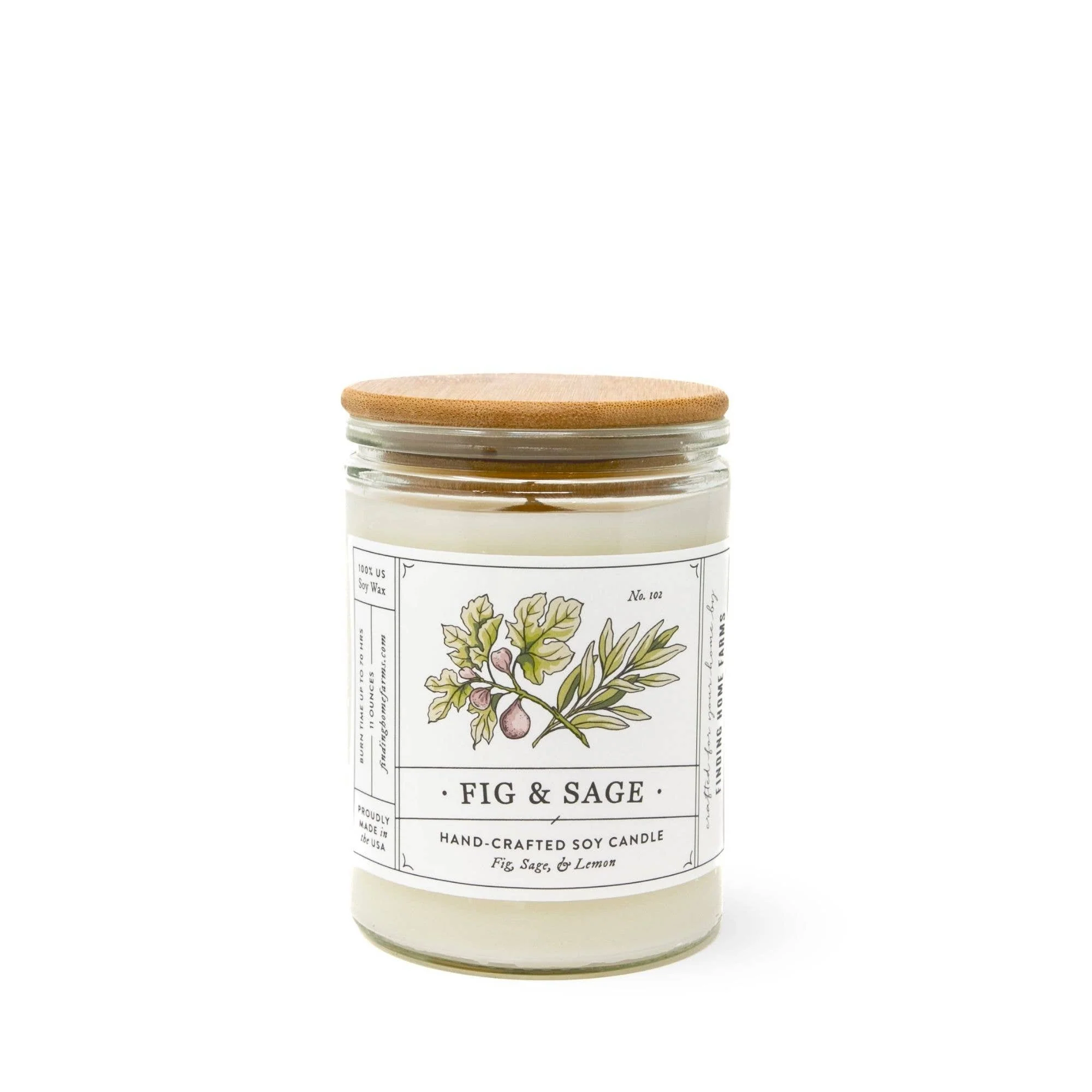 Soy Candle - Fig & Sage - Image 2