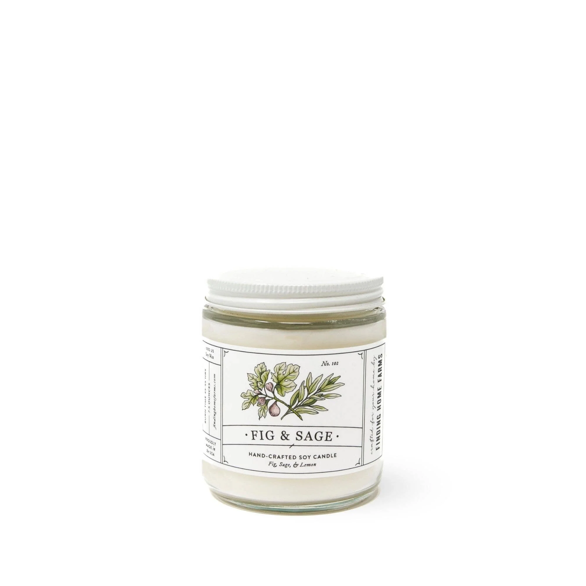 Soy Candle - Fig & Sage - Image 4