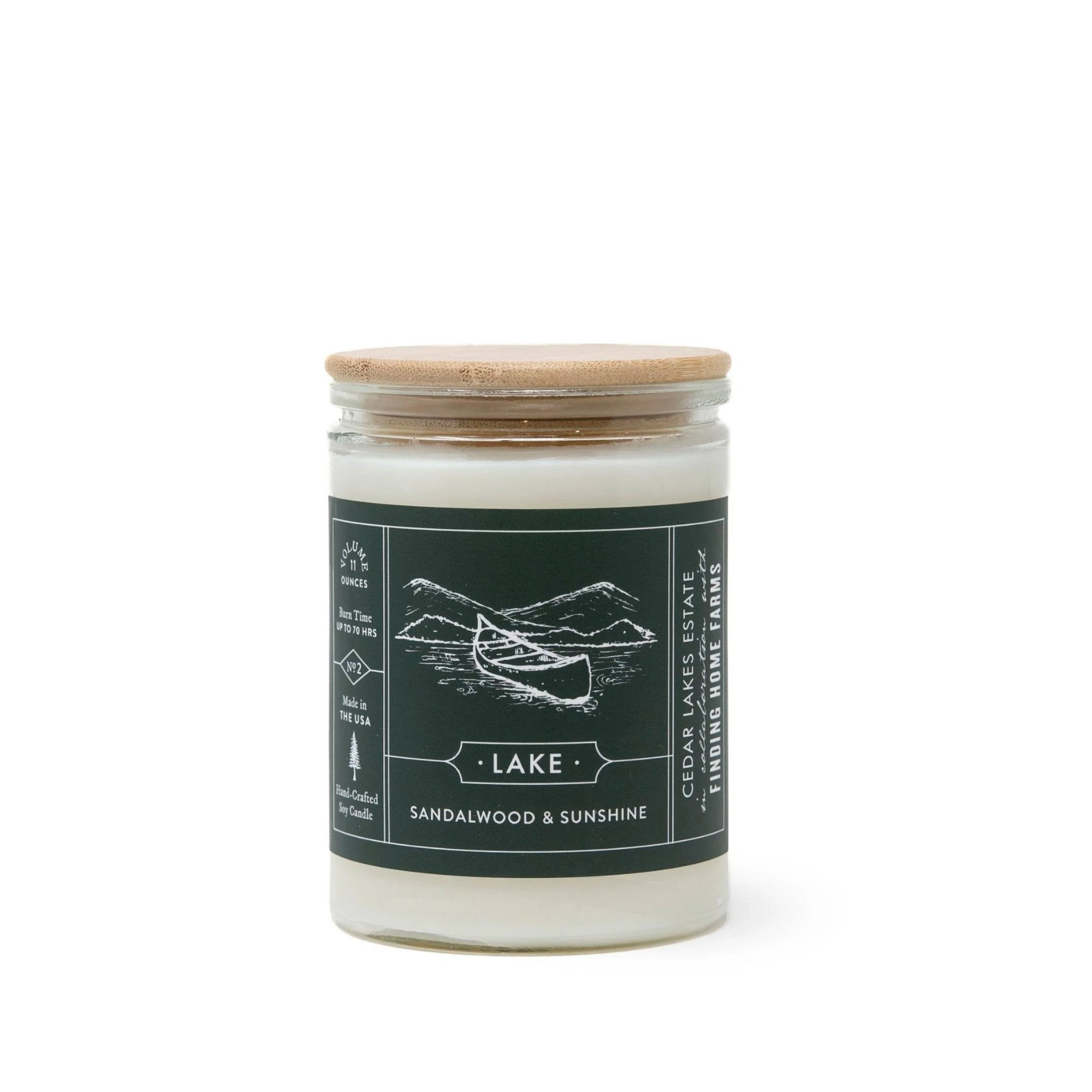 Soy Candle, Lake, Fresh & Bright Scent - Image 4