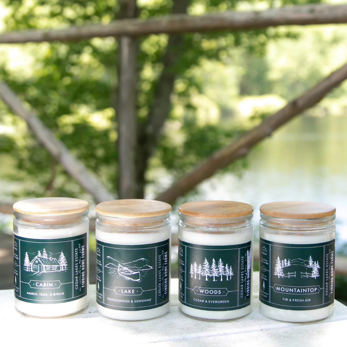 Soy Candle, Lake, Fresh & Bright Scent - Image 5
