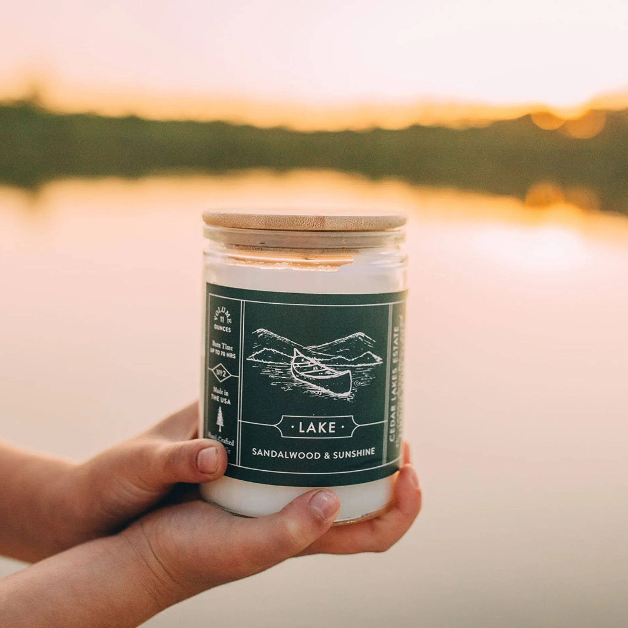 Soy Candle, Lake, Fresh & Bright Scent - Image 7