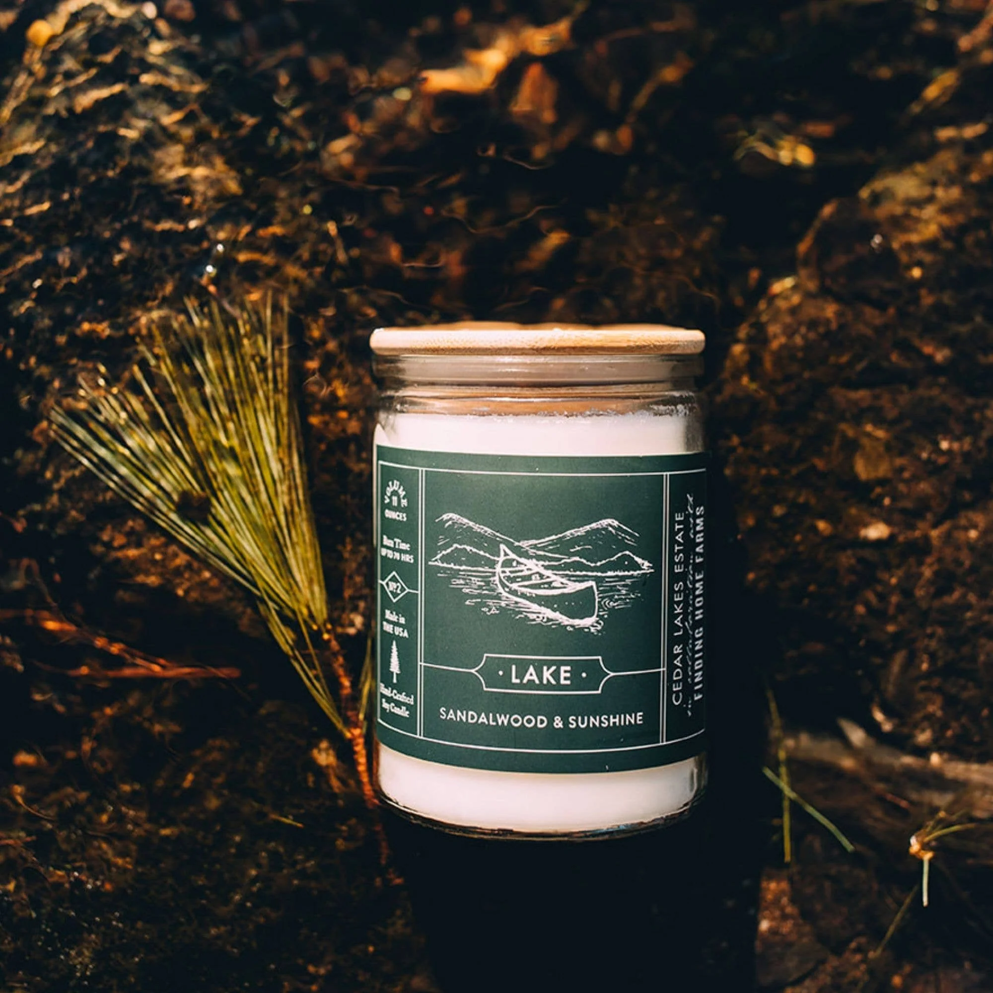 Soy Candle, Lake, Fresh & Bright Scent - Image 9