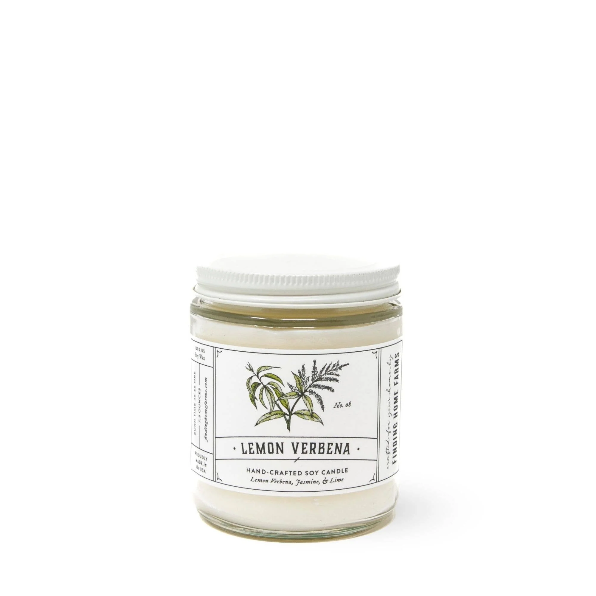 Soy Candle, Lemon Verbena, Fresh Scent - Image 4