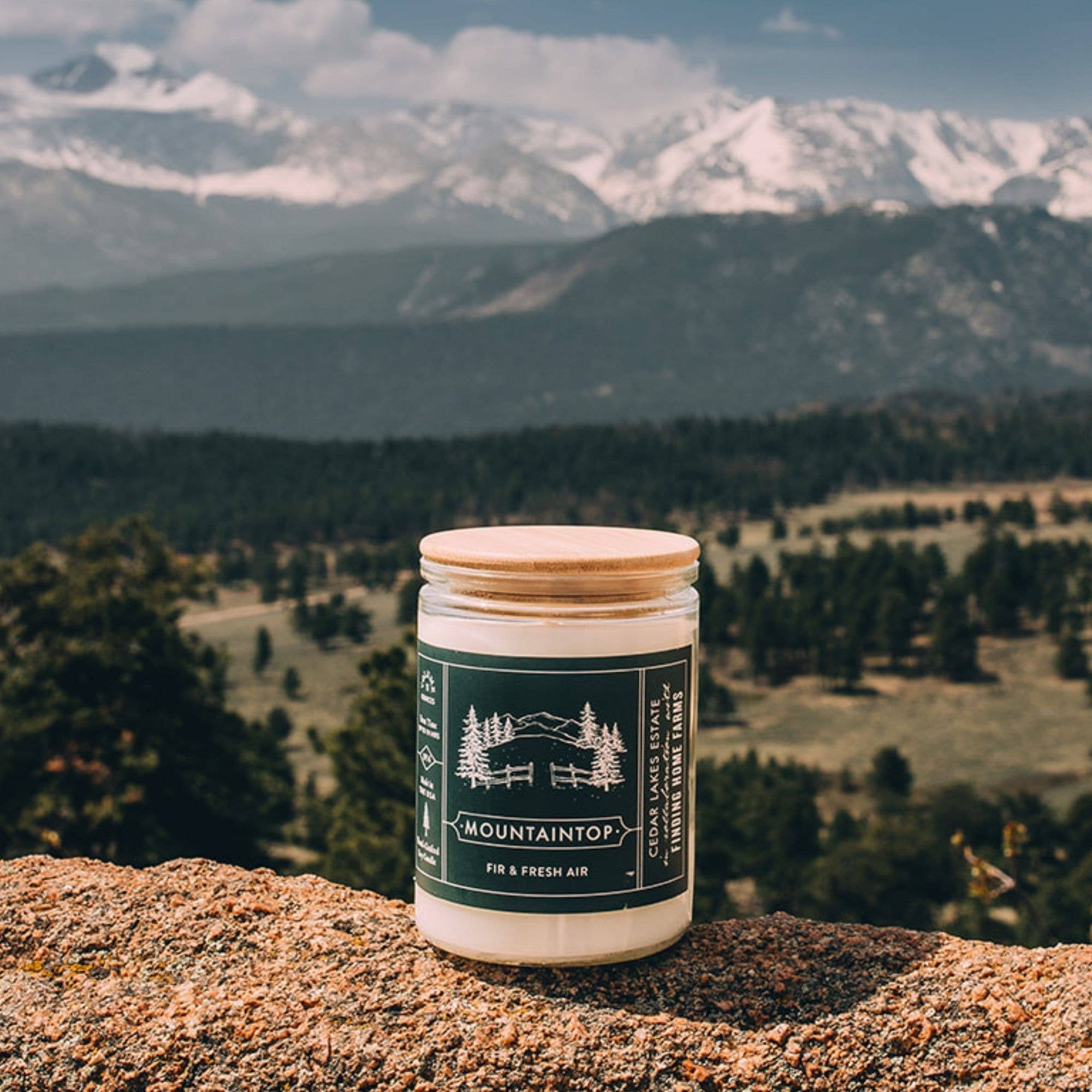 Soy Candle: Mountaintop - Woody & Fresh - Image 7