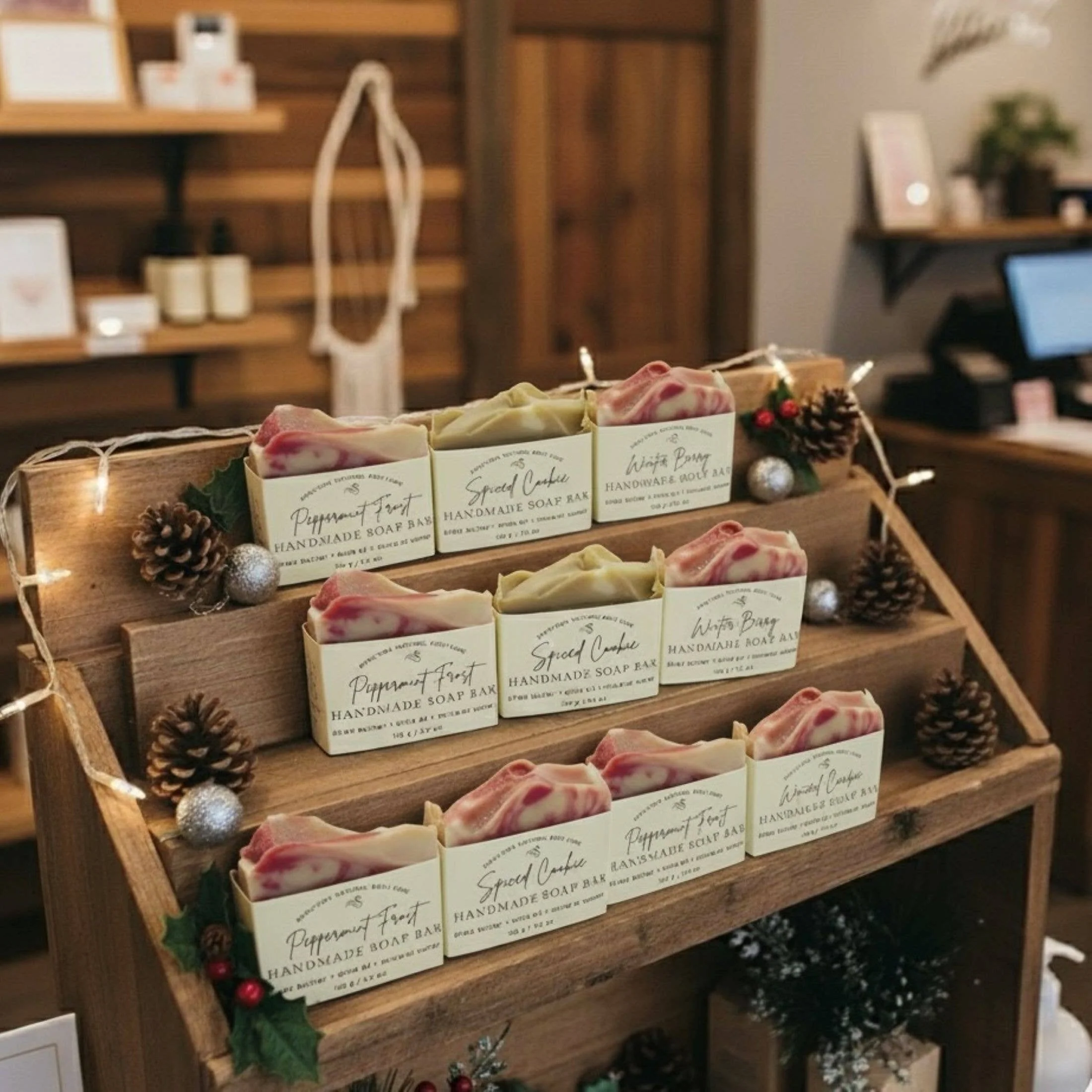 Spiced Cookie Handmade Soap Bar (Vegan) - Image 4