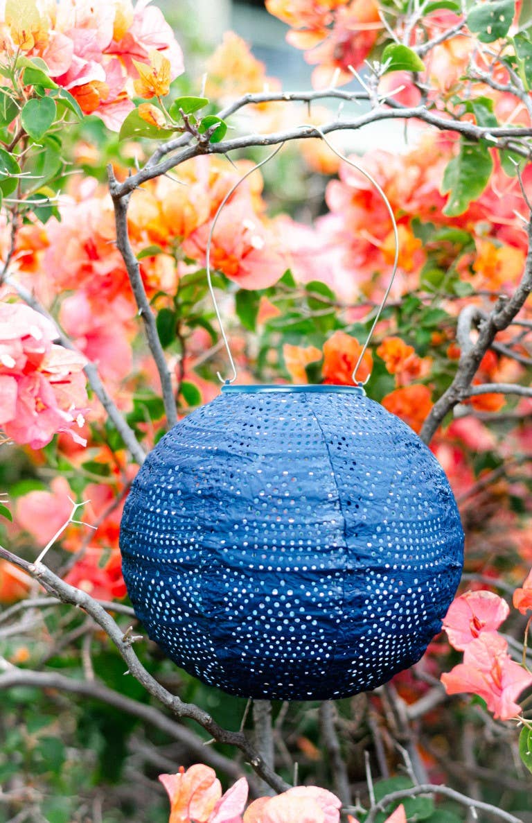 Stella Globe Solar Lantern - Ultramarine - Image 4