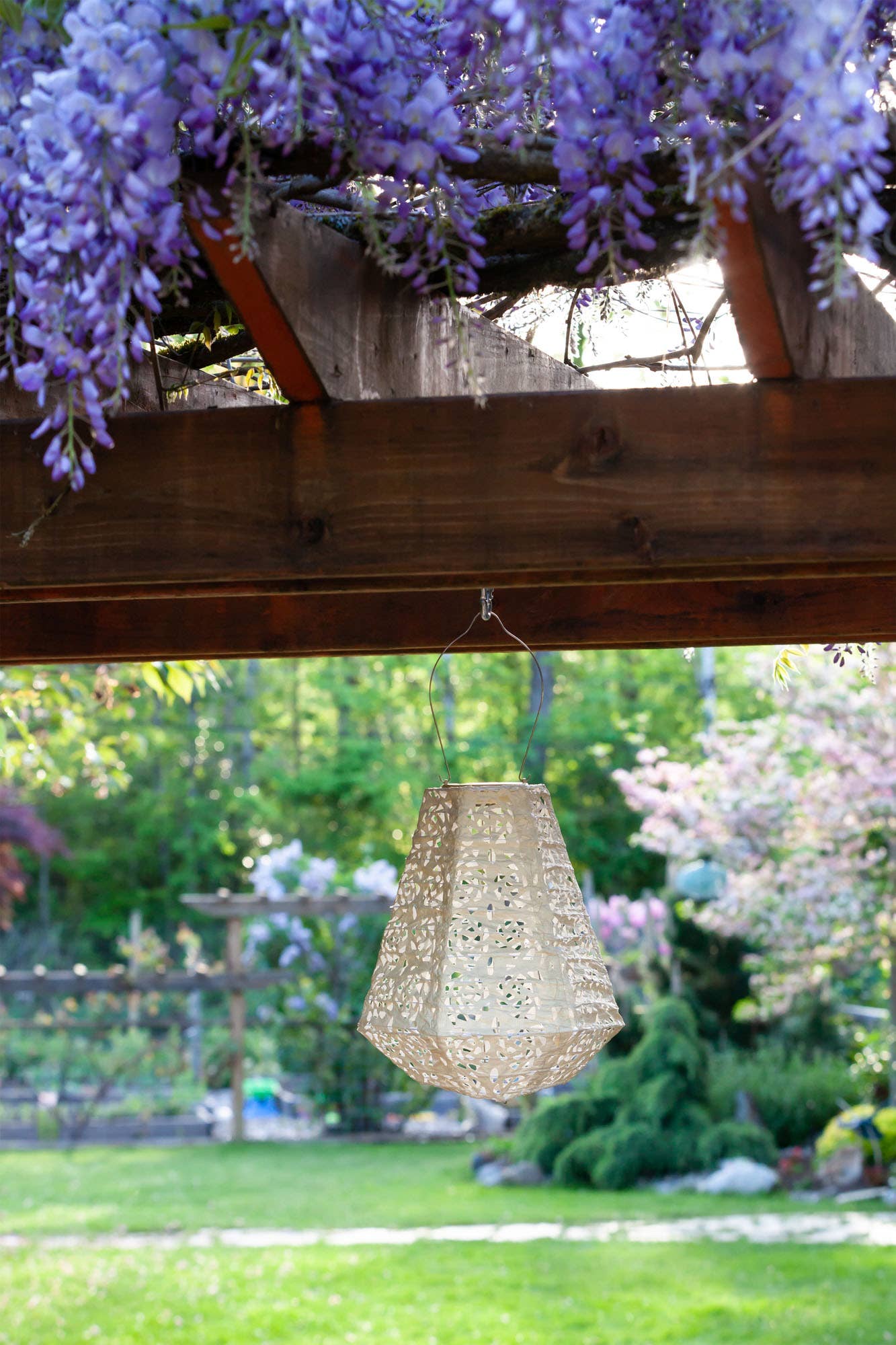 Stella PrismSolar Lantern - Pearl - Image 12