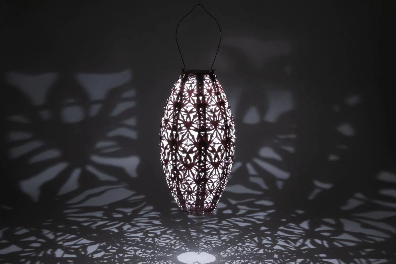Stella Wildflower Pod Solar Lantern - Blush - Image 22