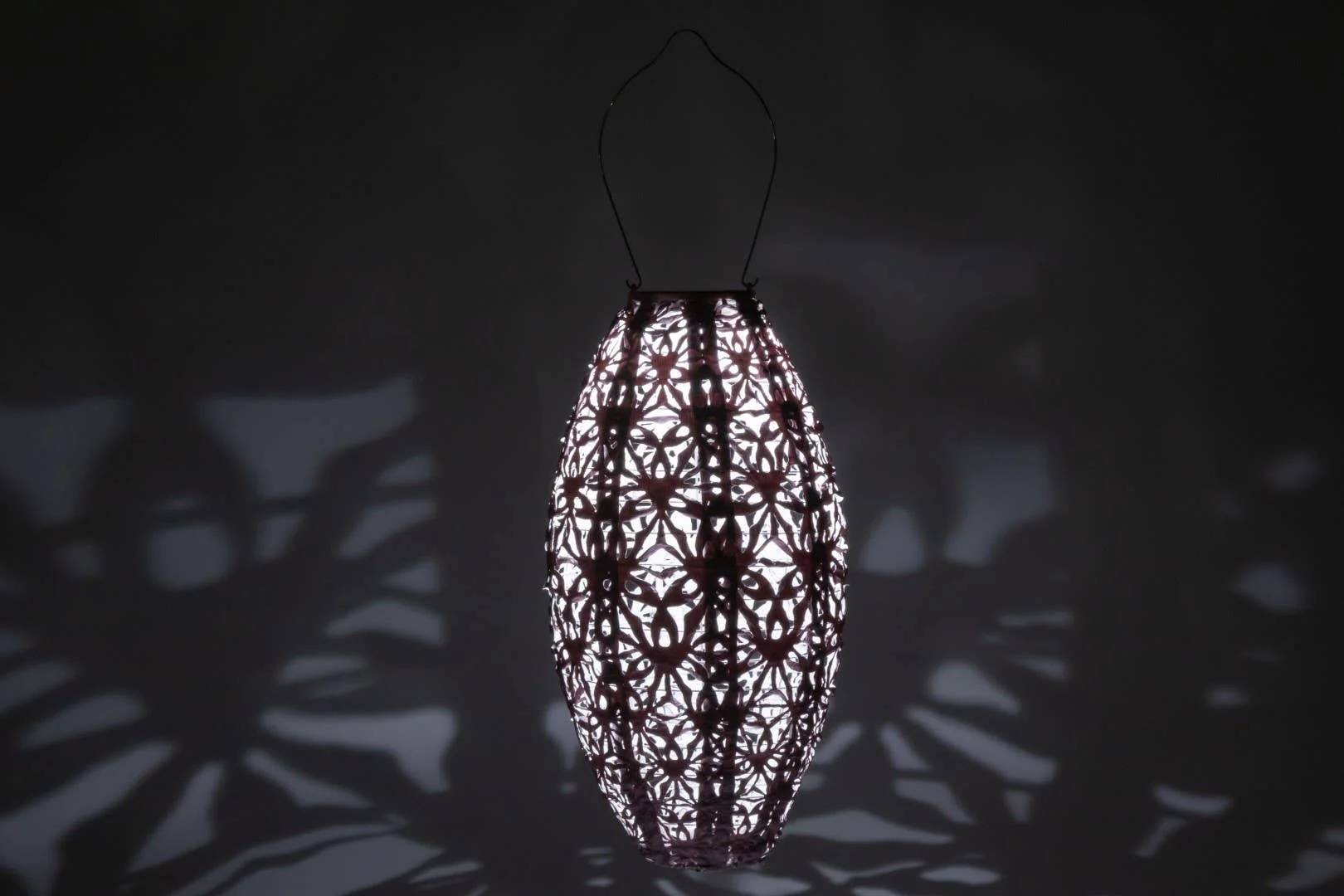 Stella Wildflower Pod Solar Lantern - Blush - Image 23