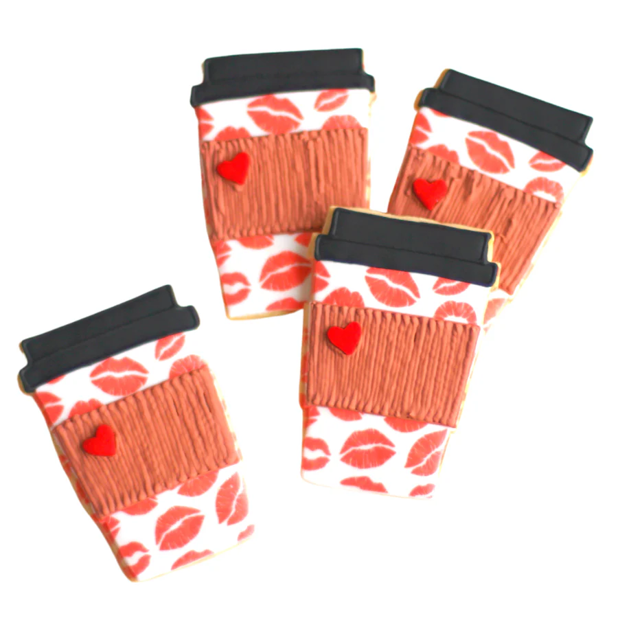 Tall Coffee Cup Cookies - Image 2
