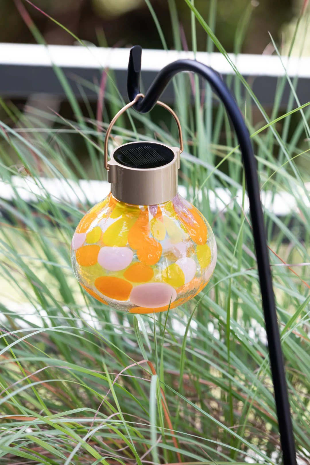 'Mai Tai' Tea Lantern - Glass Outdoor Solar Lantern - Image 11