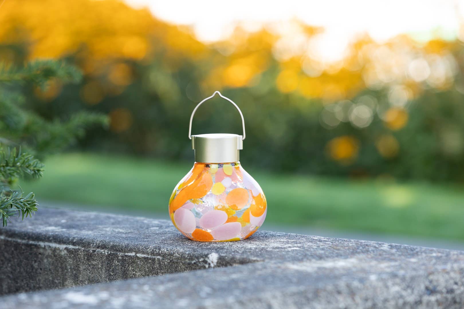 'Mai Tai' Tea Lantern - Glass Outdoor Solar Lantern - Image 13