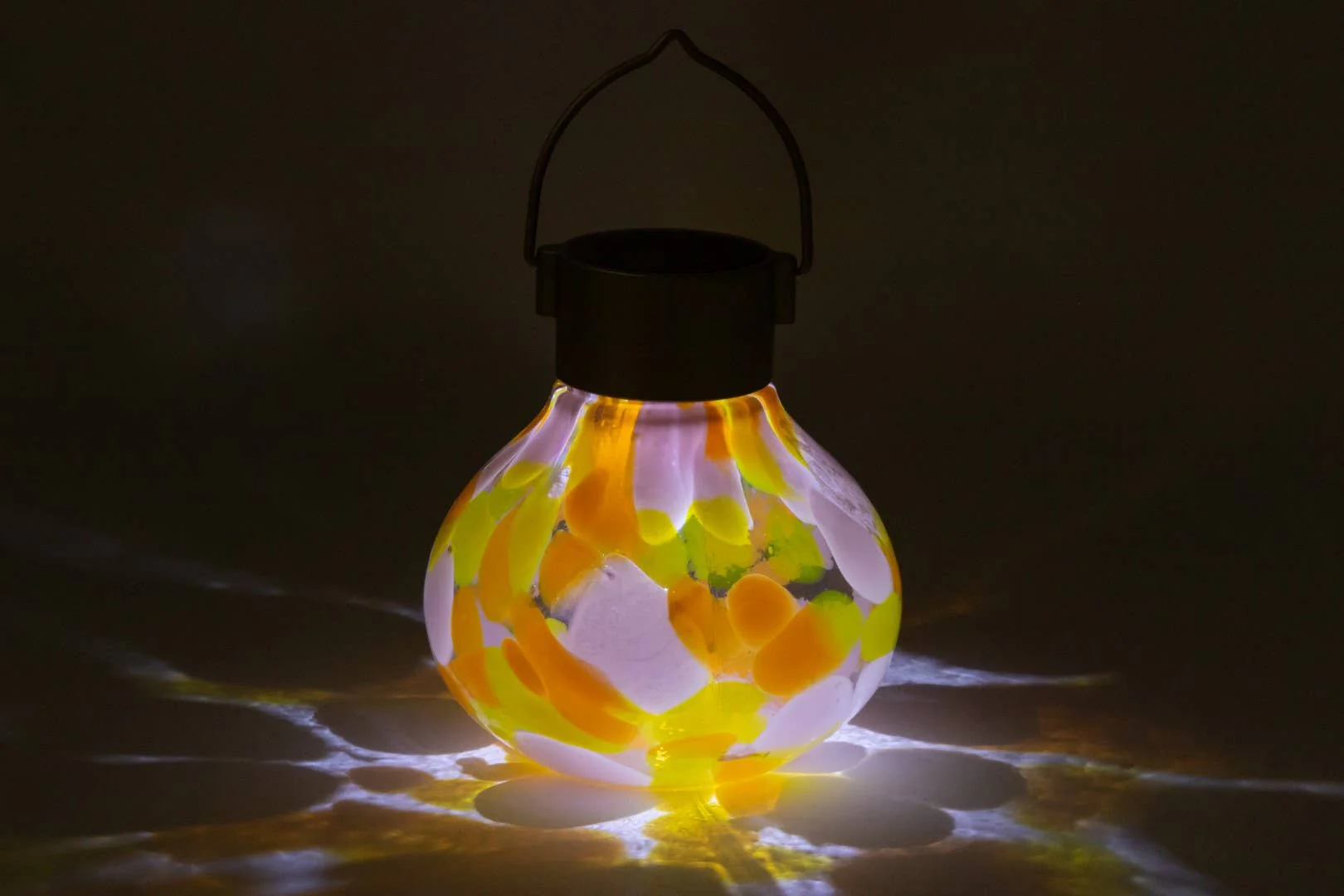 'Mai Tai' Tea Lantern - Glass Outdoor Solar Lantern - Image 6