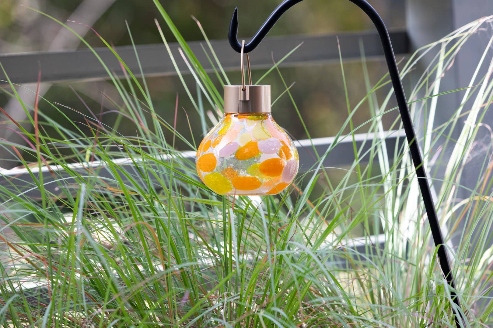 'Mai Tai' Tea Lantern - Glass Outdoor Solar Lantern - Image 8