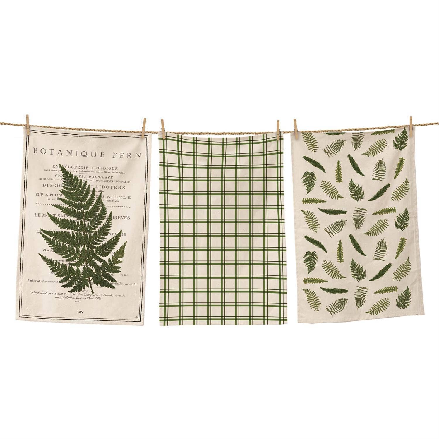 Tea Towels - Ferns - Image 2