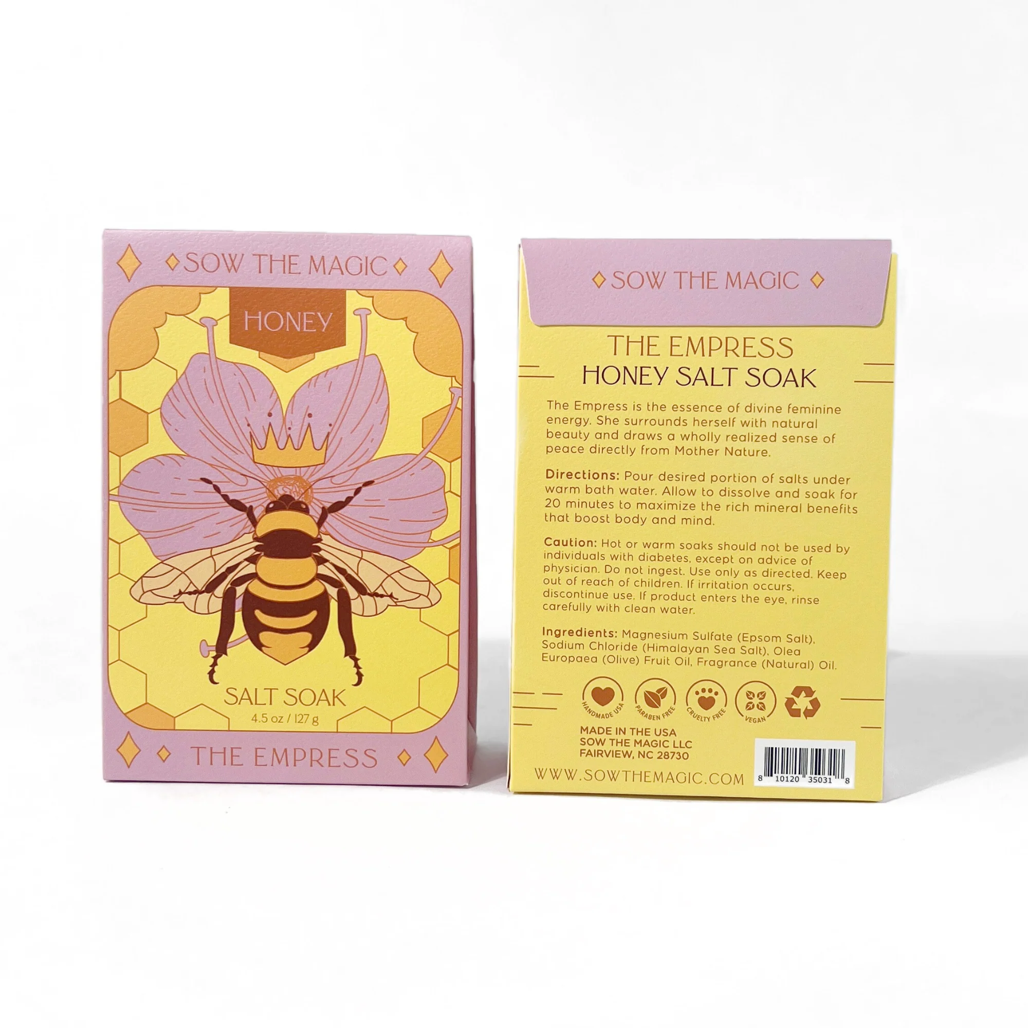 The Empress Bee Salt Soak in Honey - Image 3