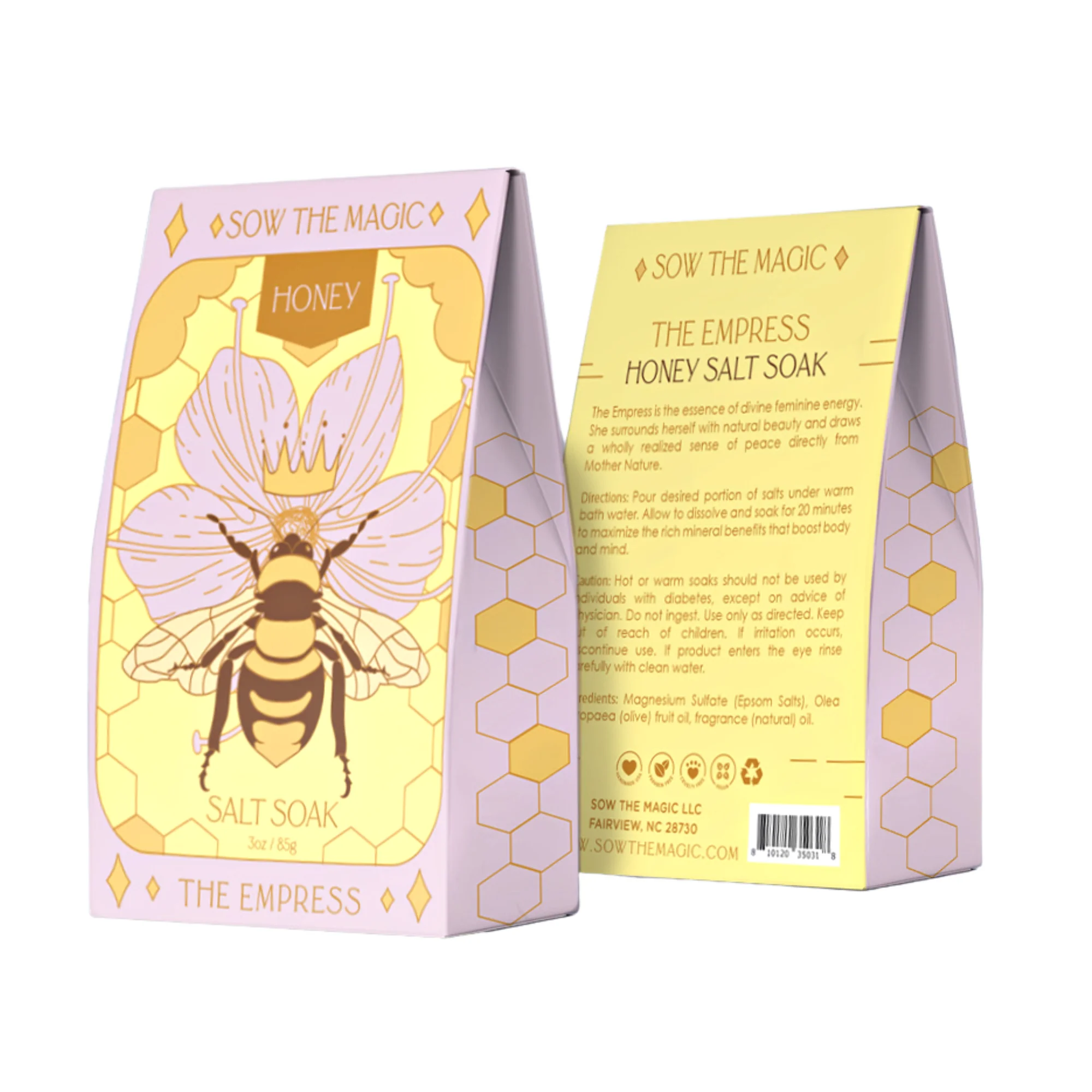 The Empress Bee Salt Soak in Honey - Image 6