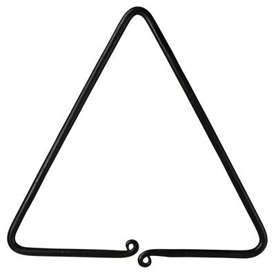 Triangle Dinner Bell, Forged Iron - Image 4