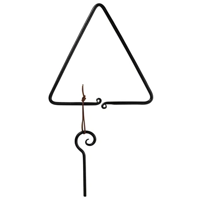 Triangle Dinner Bell, Forged Iron - Image 5