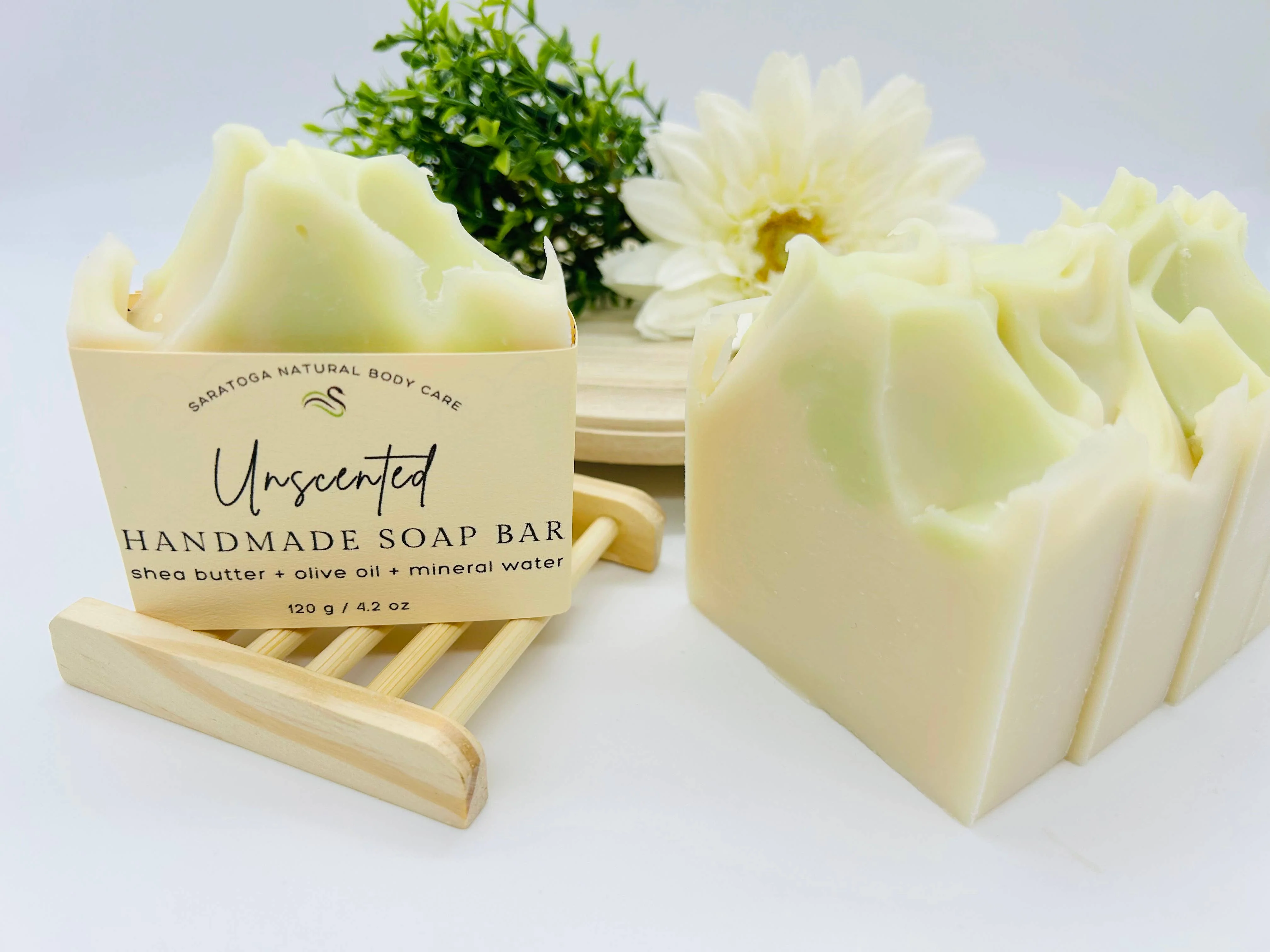 Unscented Handmade Soap Bar - Image 4