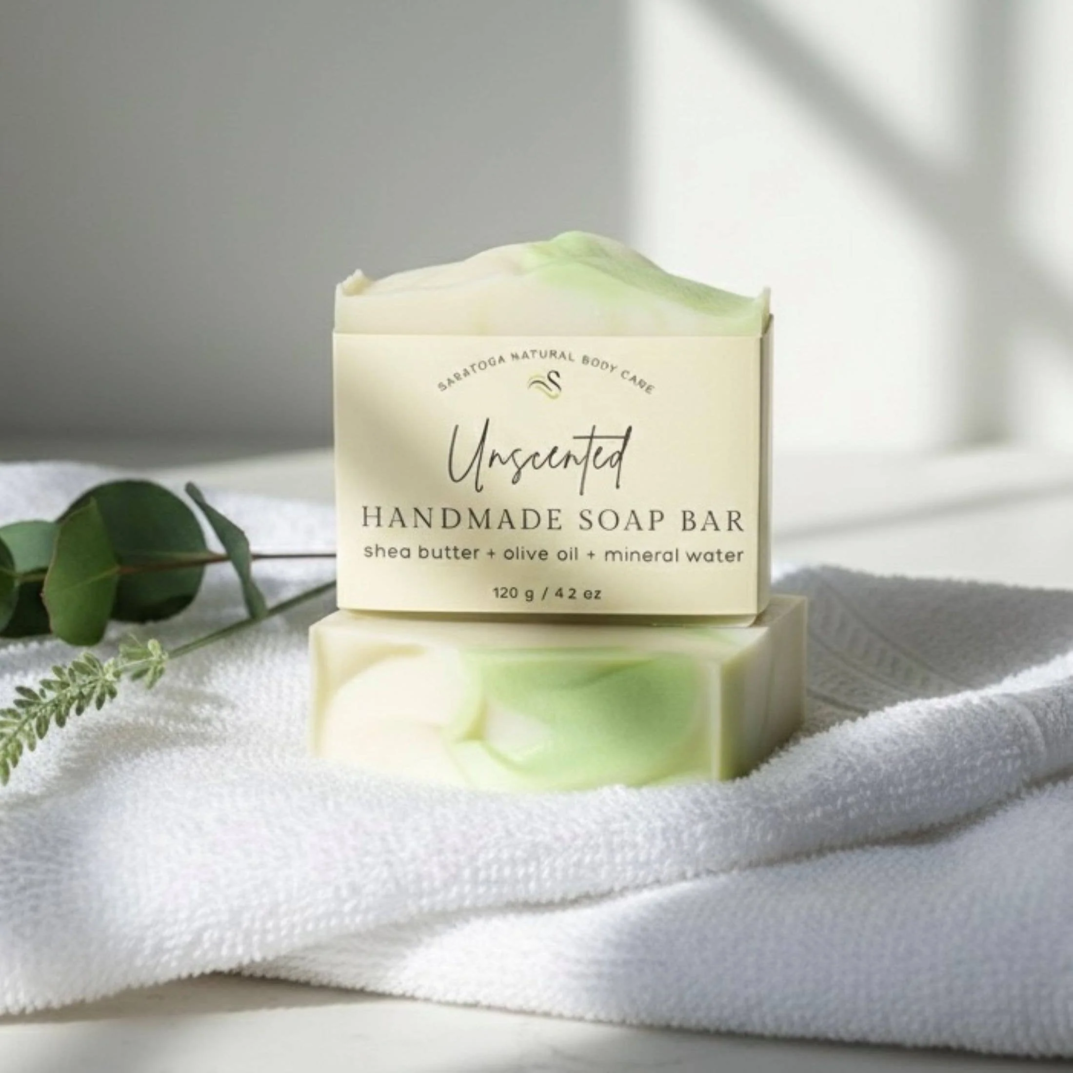 Unscented Handmade Soap Bar - Image 8