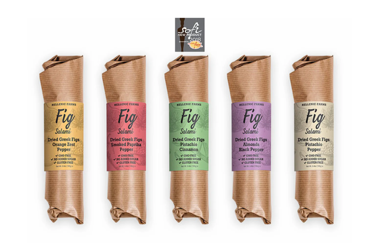 Vegan Fig Salami - Pistachio Pepper - Image 2