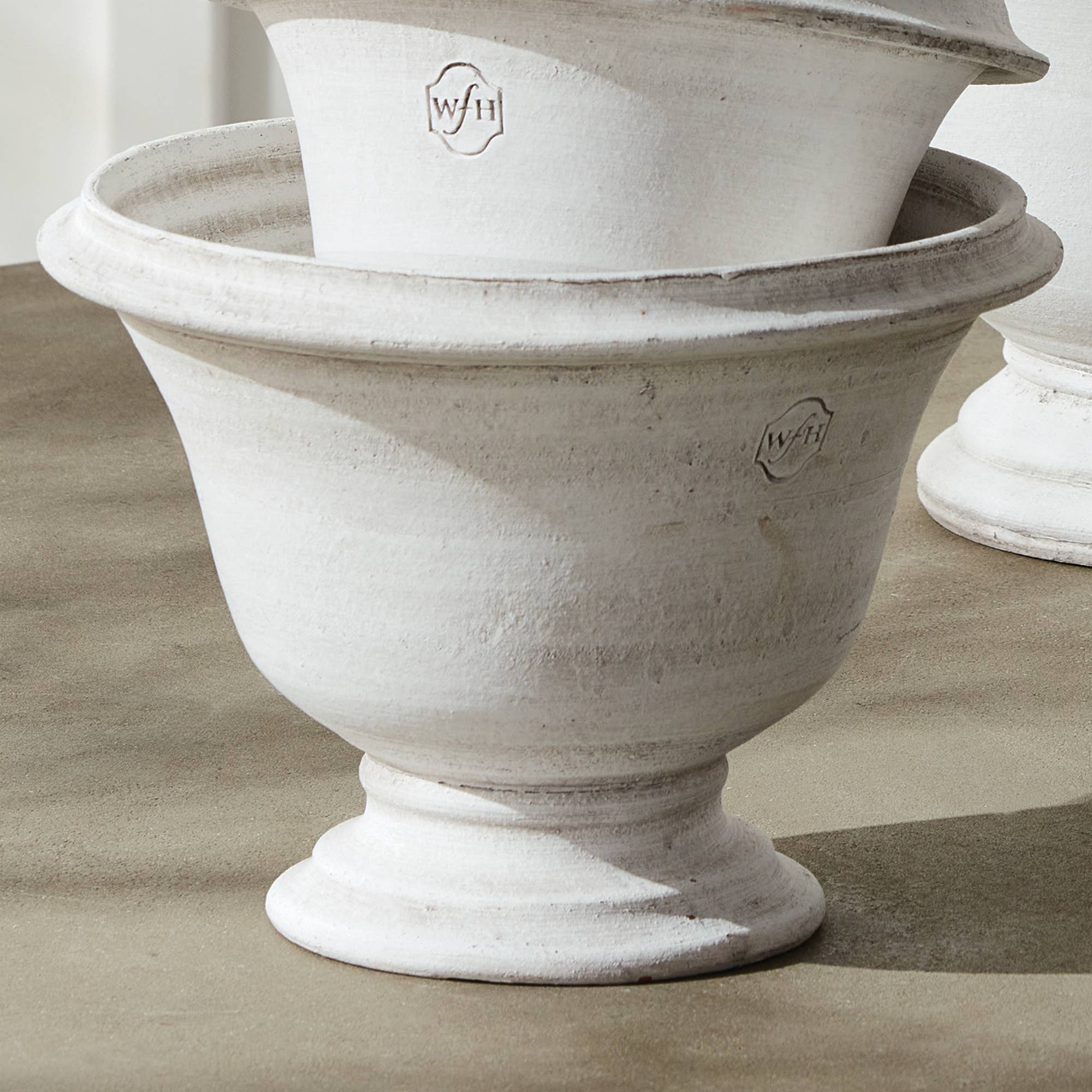 Wakefield Handmade Aston Pot #6, White - Image 2