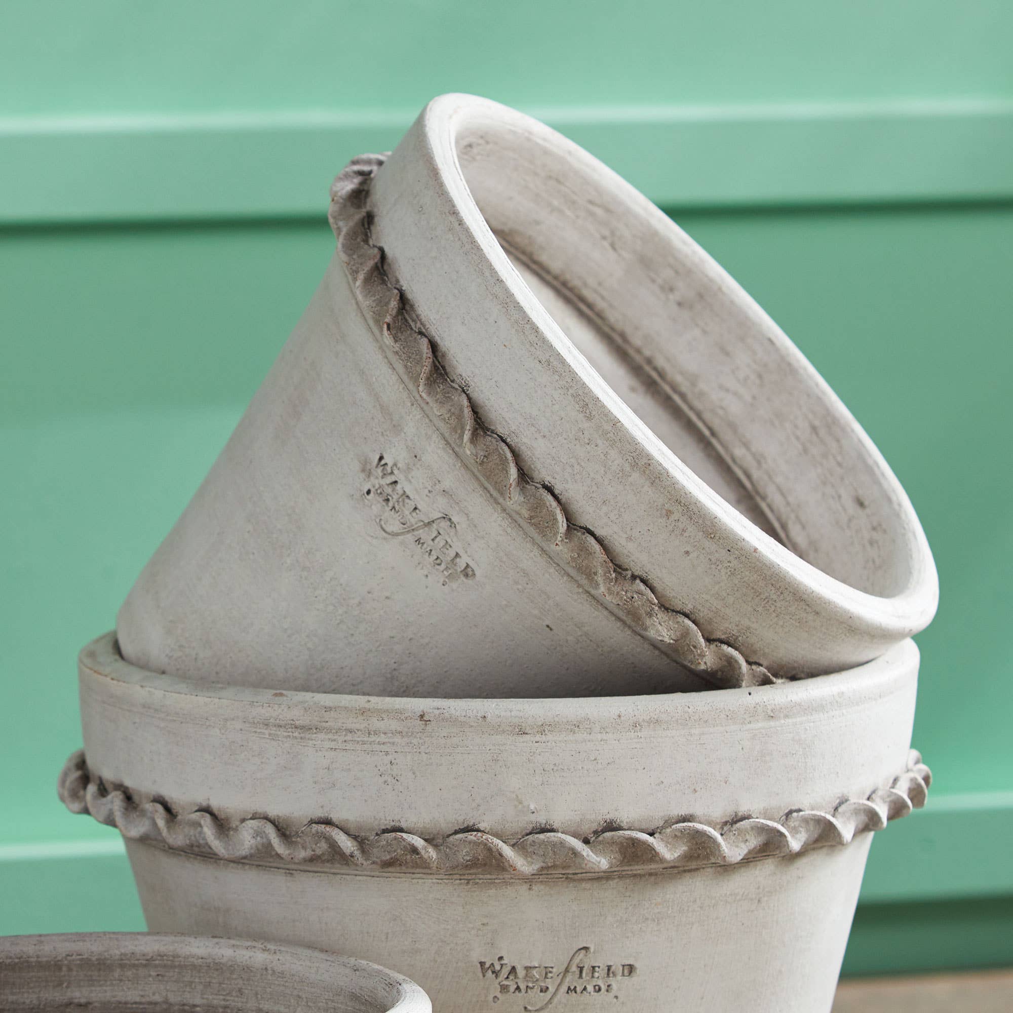 Wakefield Handmade Henley Pot #6 White - Image 2