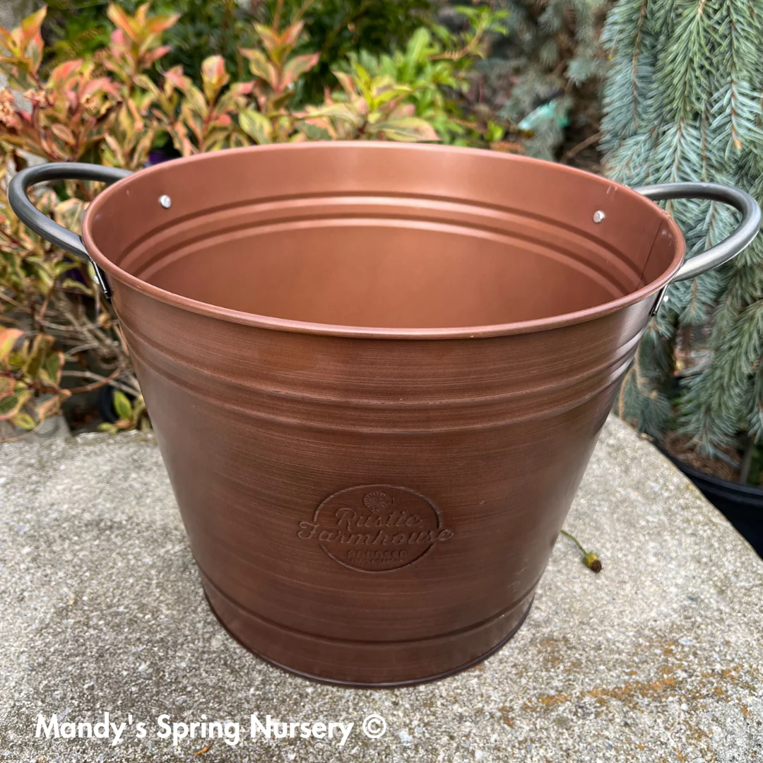 Washtub Planter - Brushed Copper - Image 3