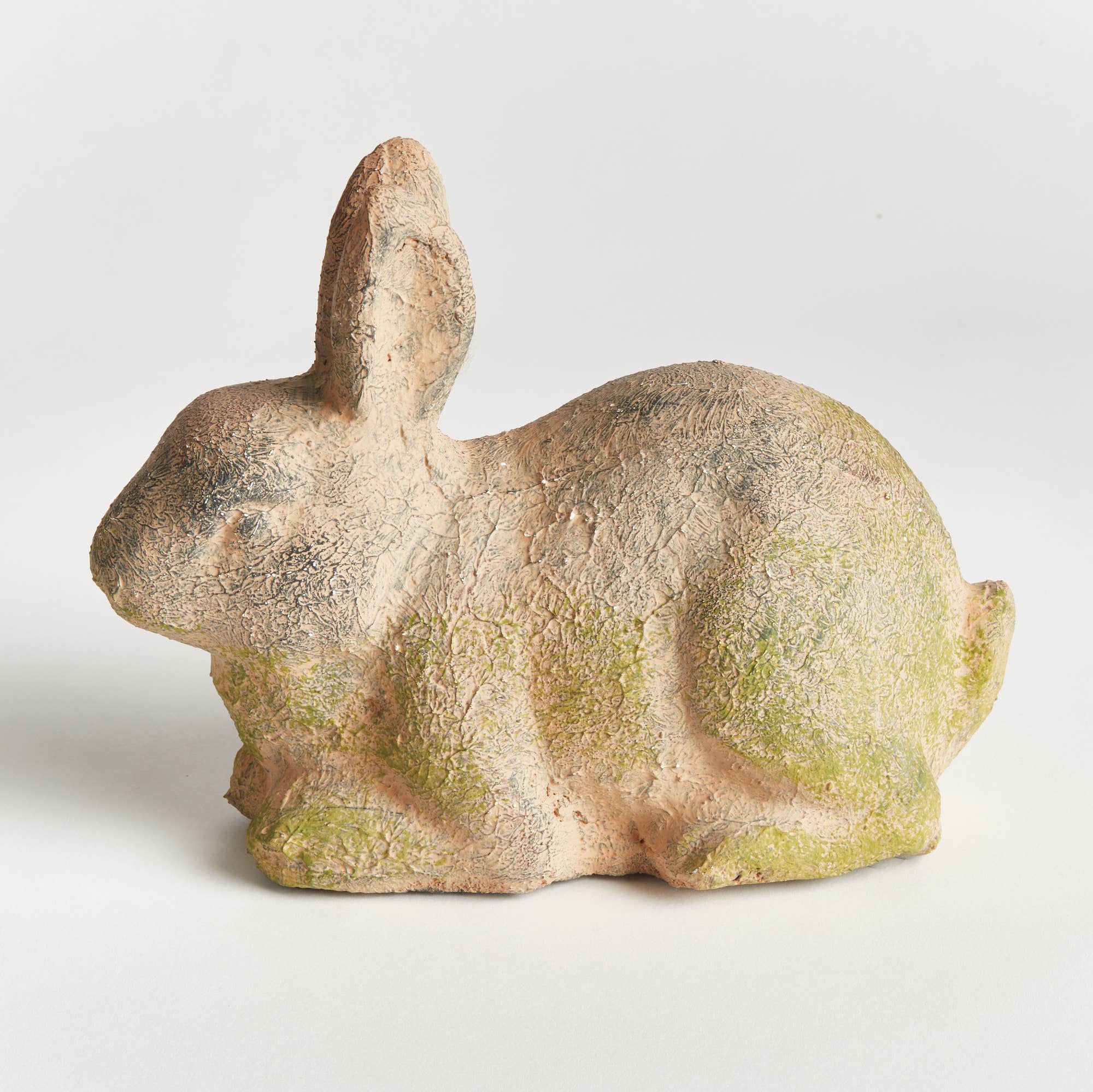 Weathered Garden Rabbit Large, Brown - Image 7