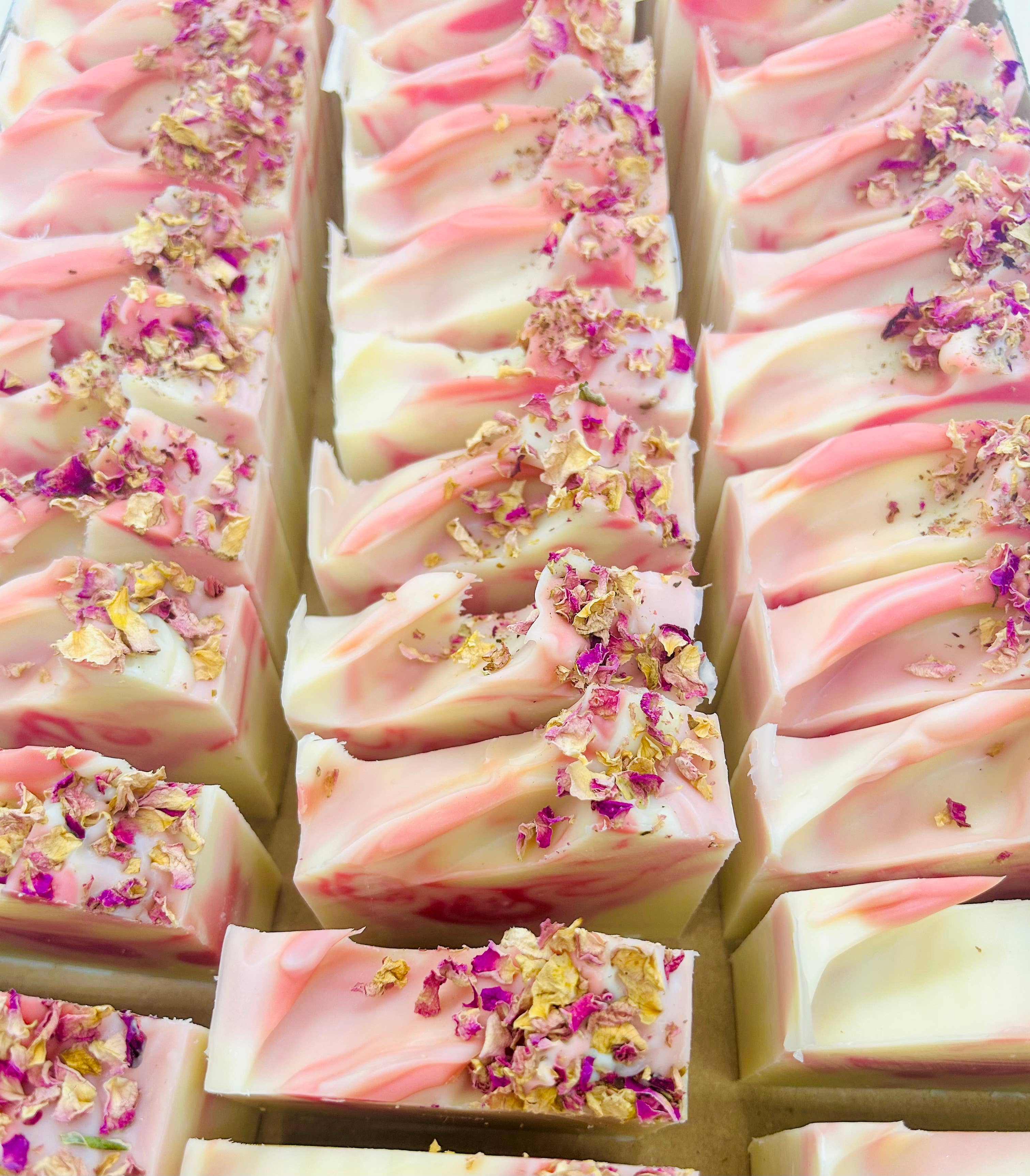 Wild Rose Handmade Soap Bar (Vegan) - Image 4