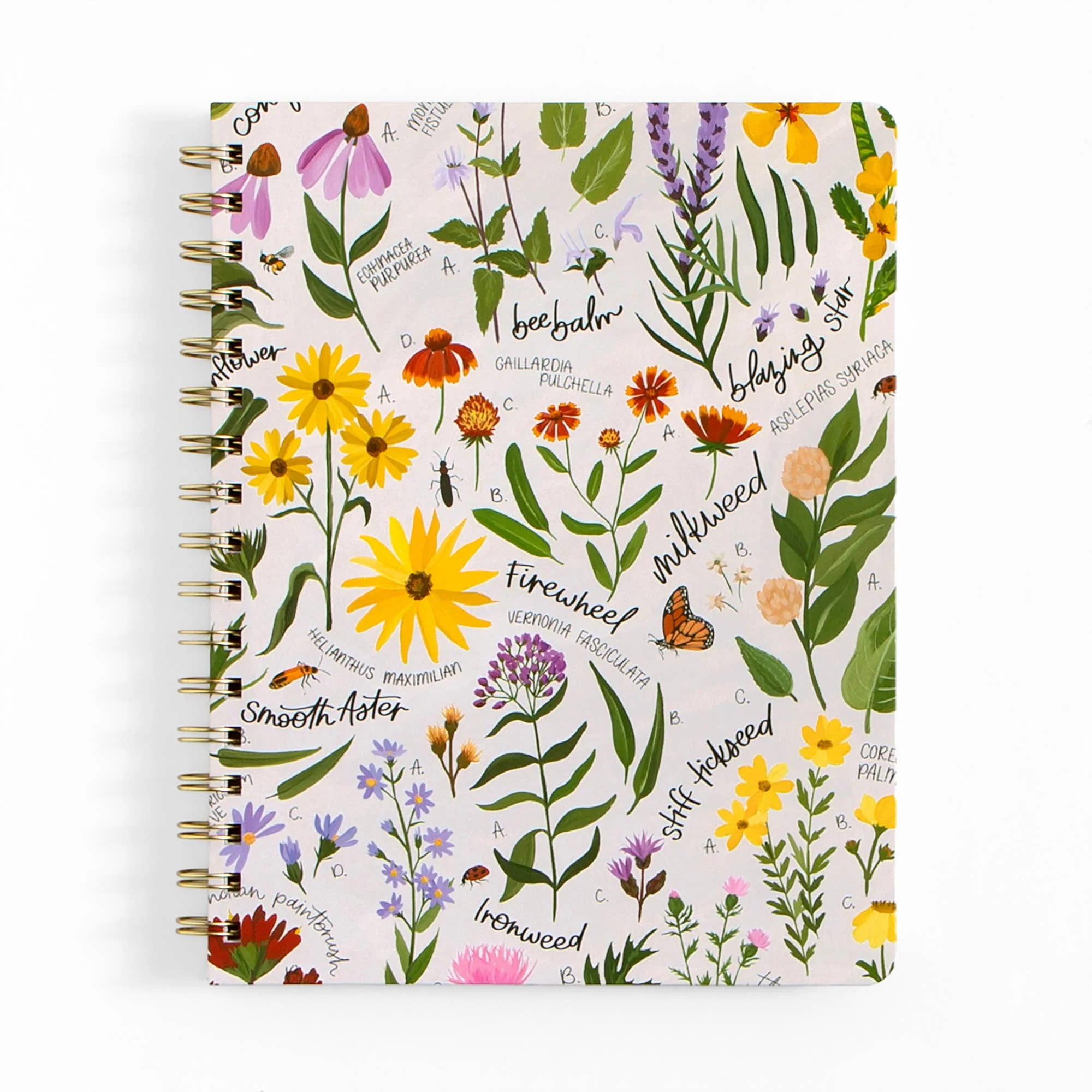 Wildflower Botanicals Spiral Notebook - Image 4