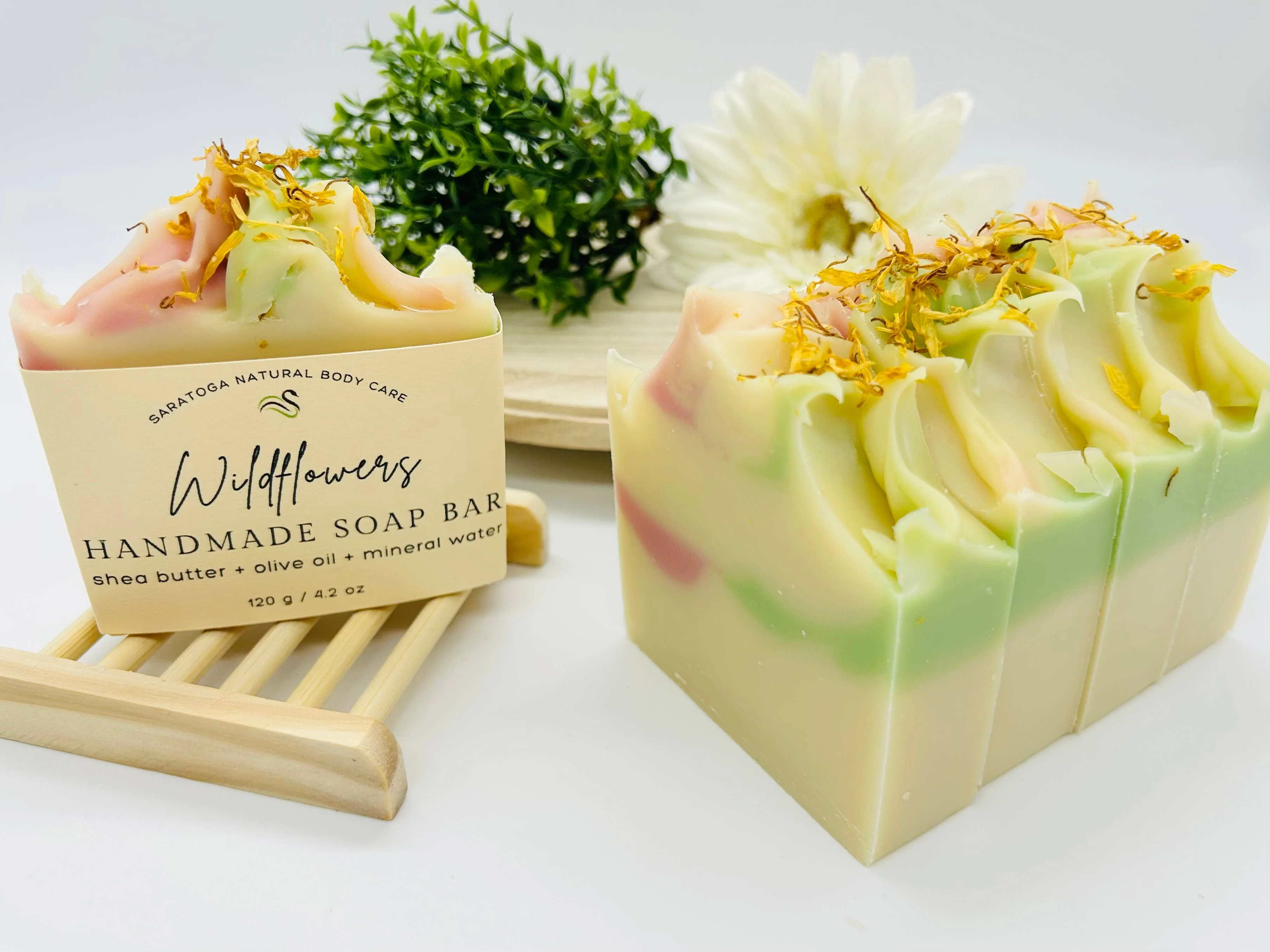 Wildflowers Handmade Soap Bar (VEGAN) - Image 7