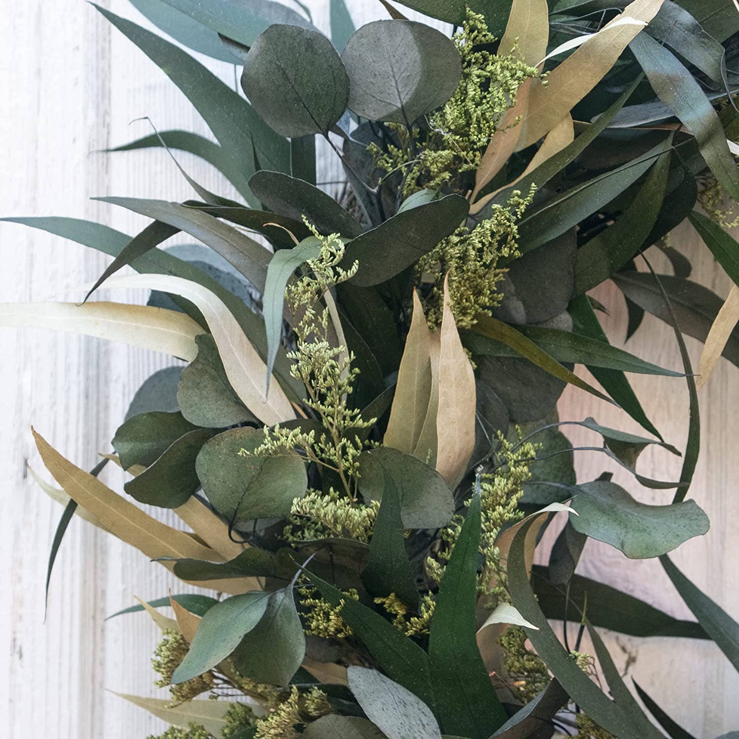 Willow and Silver Dollar Eucalyptus Wreath - Image 4