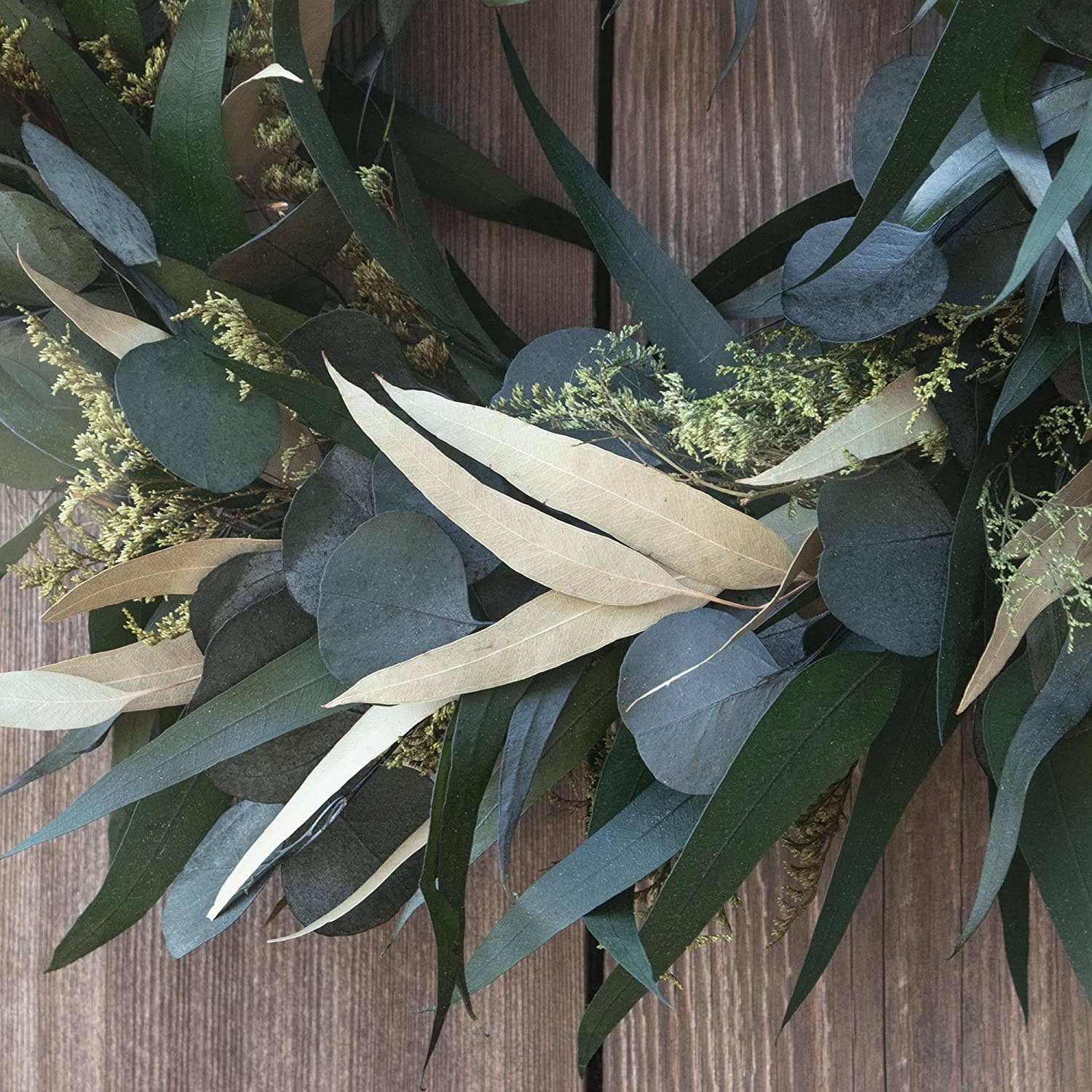 Willow and Silver Dollar Eucalyptus Wreath - Image 5